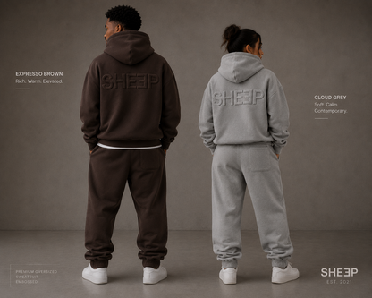 Embossed Sweat Suit - Pre Order Only!