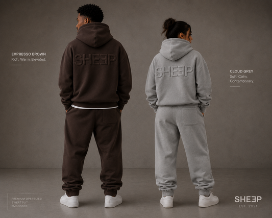 Embossed Sweat Suit - Pre Order Only!