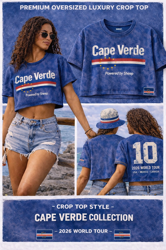 FIFA World Tour Sheep Shirts(Crop Top)-Cape Verde