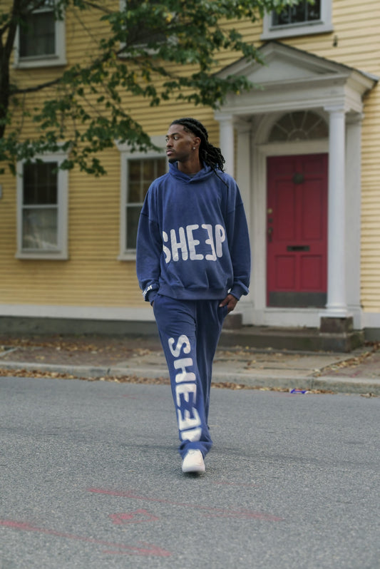 Limted Edition Acid Wash Blue Sheep Set