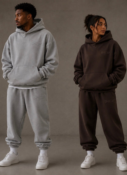 Embossed Sweat Suit - Pre Order Only!